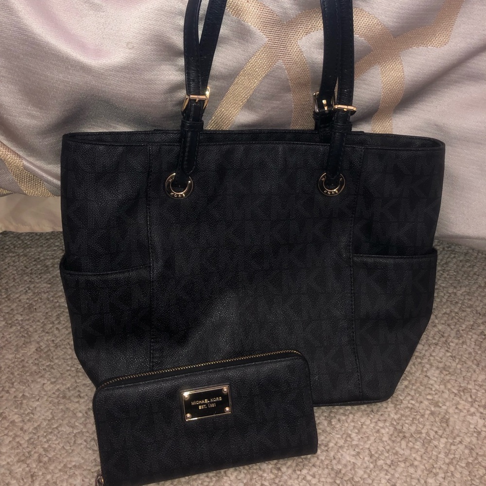 Michael Kors Purse AND Wallet